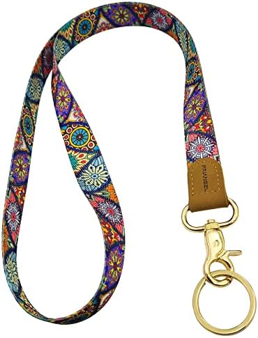 PRIANGEL Neck Lanyard Key Chain Holder for Men & Women Cool Lanyards for Keys ID Badge Wallet