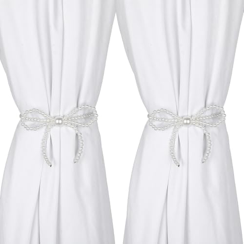 White Tie Backs For Curtainsnull