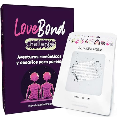Jogo de cartas para casais LoveBond Challenge - Ideia presentes dia dos namorados / jogos para casais originais, jogo de cartas para casais, presente do dia dos namorados homem, presente original