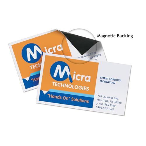 Tarjeta de visita Avery 8374 imprimible, 30 pieza(s) de 88,9 mm x 50,8 mm 5