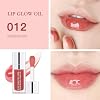 Hydrating Lip Glow Oil Moisturizing Plumping Lip Tint Lip Gloss Transparent Lip Balm Long Lasting Nourishing Repairing Lightening Lip Lines (012# ROSEWOOD)