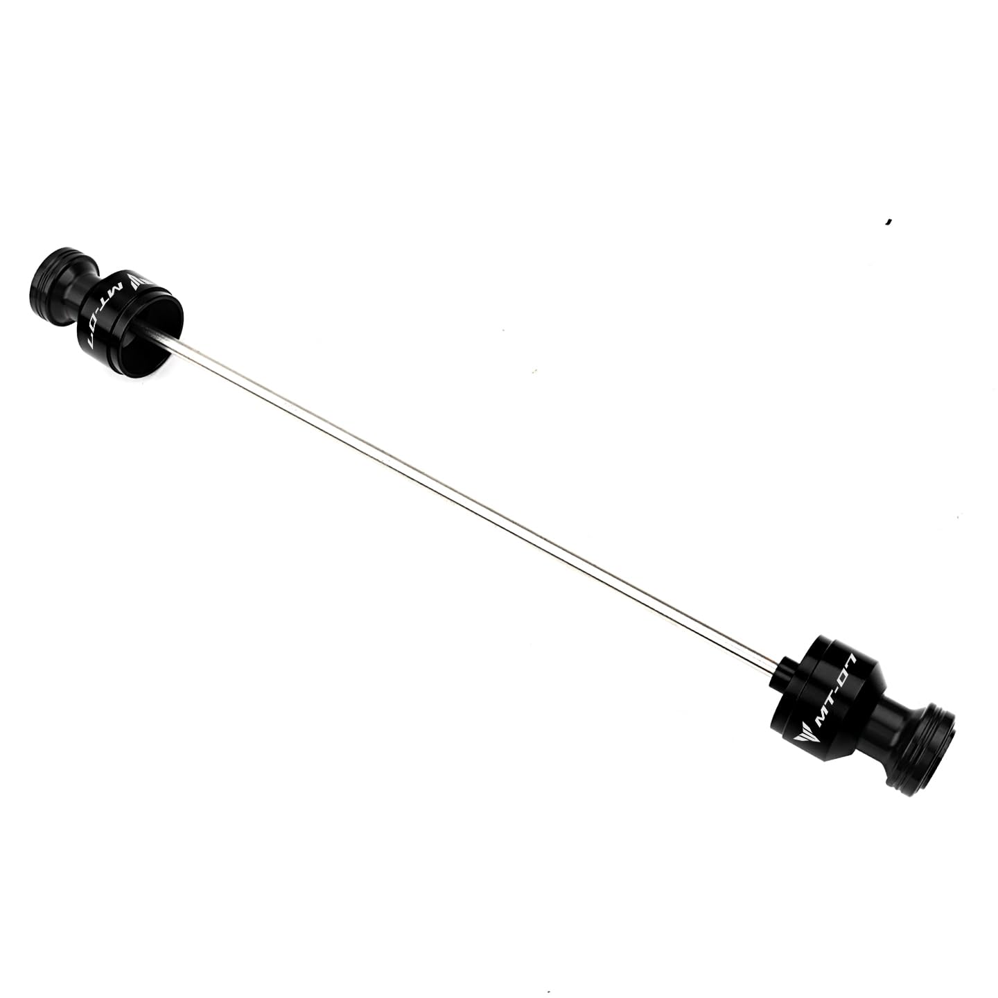 Pour MT07 MT 07 FZ07 2014-2024 2025 2026 Accessoires Moto Béquille Bras oscillant Support Bobines MT-07 Axe de Fourche Arrière Protection Patins Anti-chute (Noir)