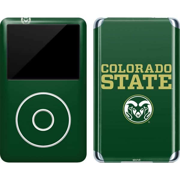 Skinit Decal MP3 Player Skin Compatible with iPod Classic (6th Gen) 80GB - Officially Licensed College Colorado State University Design