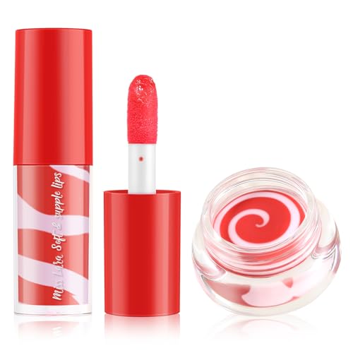 Boobeen Bálsamo Labial Hidratante para Labios Agrietados, Aceite Labial y Crema para el Cuidado de los Labios