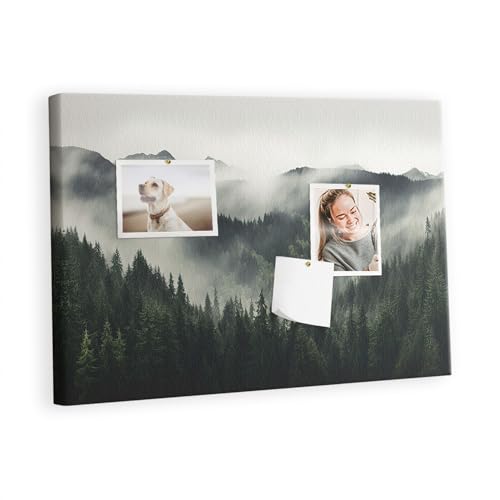 Tableau mural liège horizontal pour ranger vos projets et photos sans encombrer le bureau