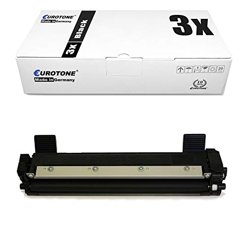 Toner Dell E310dw Noir Eurotone lot de 3 cartouches de remplacement pour imprimante de bureau