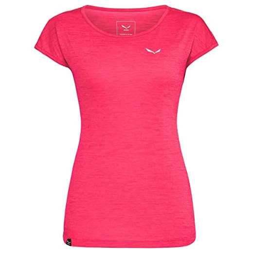 SALEWA Puez Melange Dry T-Shirt, Camiseta para mujer