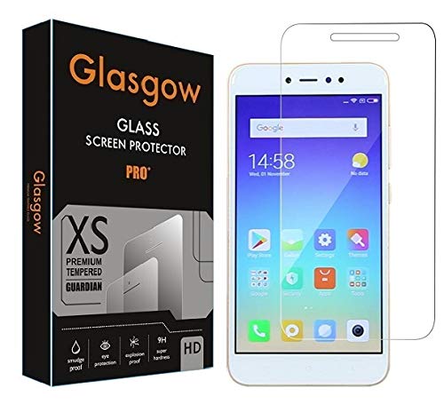 Glasgow Premium Tempered Glass Screen Protector for Mi Redmi Y1 [flexible] [Gorilla] Bubble Free Installation [Screatch proof] [Guard] (B0824RQC8T) Amazon Price History, Amazon Price Tracker