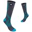Mid Calf / Blue / Black Stripe