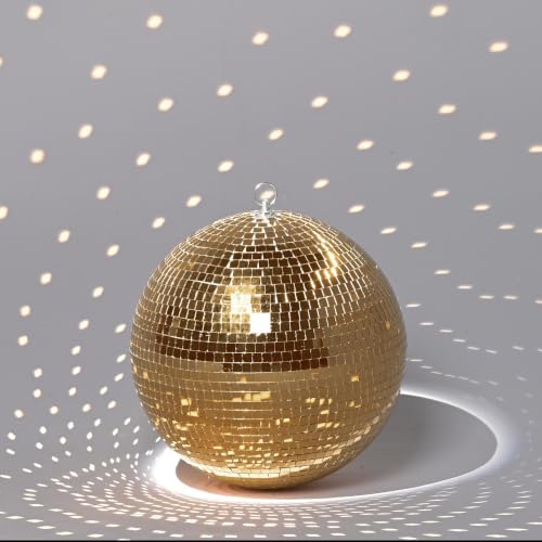 Yescom 12 Large Disco Ball Mirror Big Hanging Glass Decoration for 70s 80s