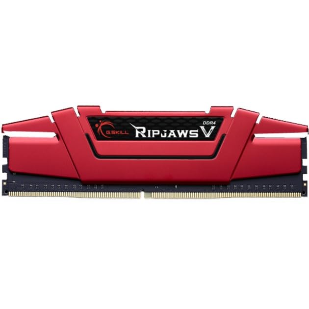 Image of Gskill F4-2400C15D-32GVR Memory D4 2400 32GB C15 RipV K2 2X 16GB, 1.2V, RipjawsV Red
