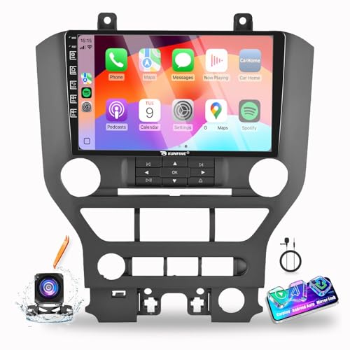 for-Ford-Mustang-2015-2023Base-4G64G-CarPlay-Android-Auto-Navigation-Stereo-GPS-Radio-Reverse-Camera-Display-9-IPS-Touchscreen-Headunit-Tablet-Pad-Media-Player-if-Applicable-Quad-Core for Ford Mustang 2015-2023(Base) 4G+64G CarPlay Android Auto Navigation Stereo GPS Radio Reverse Camera Display 9" IPS Touchscreen Headunit Tablet Pad Media Player, if Applicable Quad Core - Image 1