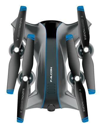 Hongu Drone Falcon1, WiFi, Live, WiFi Streaming, 4K, App Smartphone, 2.4 GHz 6-Axis gyrodrone