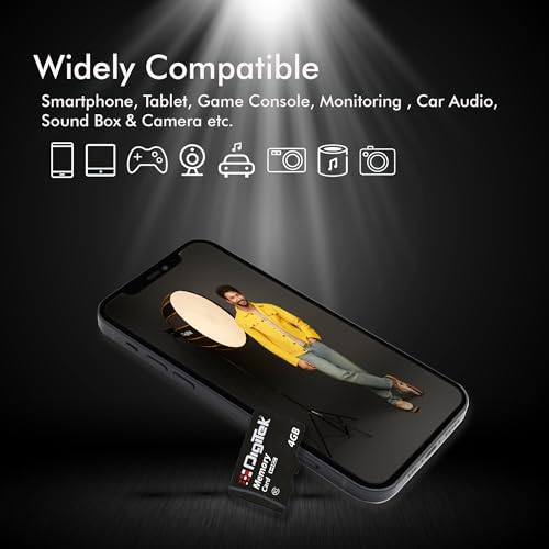 Image of Digitek TF Memory Card 4GB C10