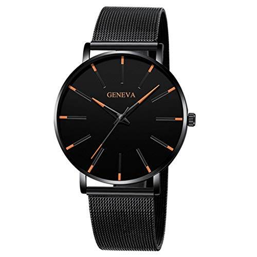 Relojes Hombre Elegante Vestir Barato,Relojes De Lujo Reloj De Cuarzo Reloj De Pulsera Casual De Acero Inoxidable Cover
