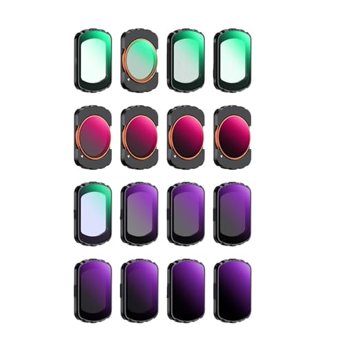 �X�|�[�c�G�t�F�N�g�t�B���^�[�Z�b�g Osmo Pocket 3 �p CPL ND ND/PL LPR Star 1.2X �L�p�t�B���^�[ 1/2 1/4 1/8 �J�����A�N�Z�T���[(16Pcs Set)