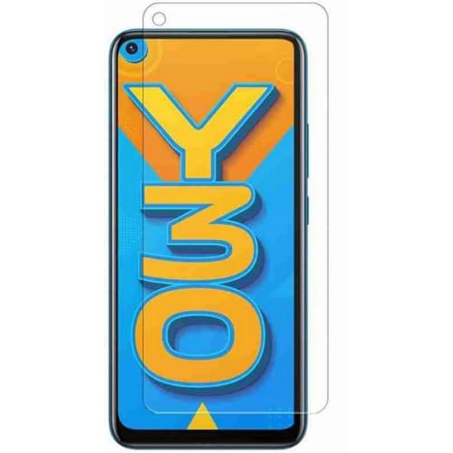 Image of Embed HD-Clear Screen Guard for Vivo Y30 - Harder or Durable Plastic & More Impact-Resistant Than Glass, with Free Installation Kit