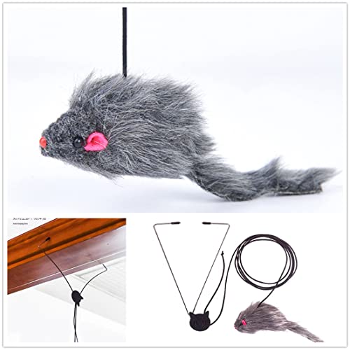 Kalimdor Interactive Cat Feather Toys,Retractable Cat Teaser Toy ,Hanging Interactive cat Toys for Indoor Cats Kitten… - Image 4