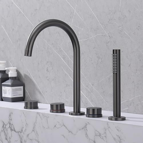 Baignier de douche de baignoire tape chrome double levier LWX