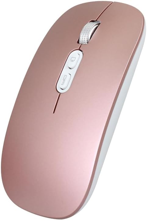 Mouse SILENCIOSO SLIM RECARREGÁVEL Bluetooth Para todos Notebook ...