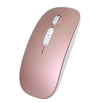 Mouse Slim Silencioso Recarregável Bluetooth Para Apple Mac Mini - Mac Studio - MacBook Air e MacBook Pro