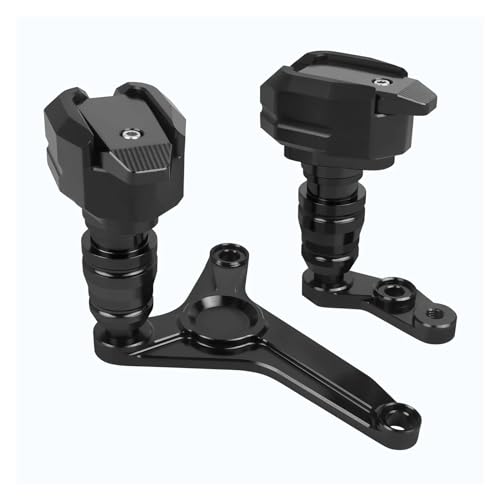 Sliders de cadre BMW S1000RR en CNC : la haute protection anti-chute noire