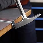 ESTWING Tinner's Hammer - 18 oz Sheet Metal Hammer with Forged Steel Construction & Shock Reduction Grip - T3-18 - Image 5