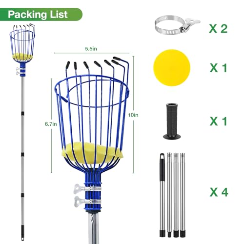 Herramienta telescópica para recolectar frutas RAIN SPIRIT 6FT miniatura 2