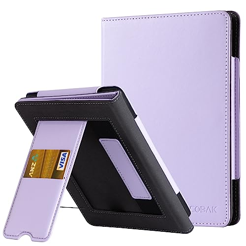 Image of CoBak Case with Stand for Kindle Paperwhite -with Auto Sleep Wake, Card Slot, Hand Strap Feature - Fits Kindle Paperwhite 11th Generation 6.8 inch Signature Edition 2021 Released