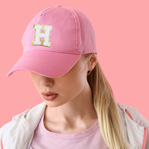 52 Pack 3.14 Inch Large Size Letter A-Z Iron On Repair Patches Applique Patches Sewing Clothing Badges With Glitters Border For Shirts Jackets Hats Jeans Shoes Bags (White) #TOP3