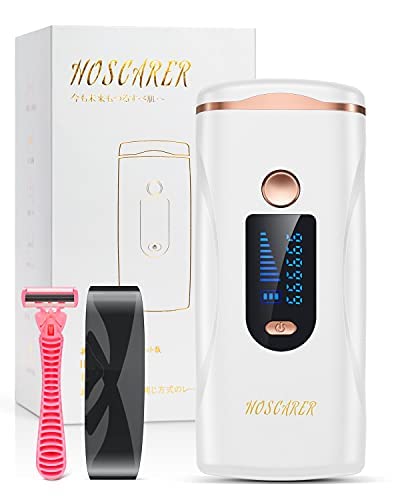 Amazon | 脱毛器 【2022年モデル】 HOSCARER 九段階調節 IPL光 美容器 