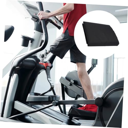 Funda para cinta de correr plegable impermeable y cubierta antipolvo negra de hogar 3