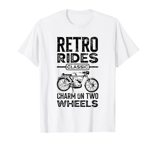 Vintage Café Racer Dreams for Bike Builders & Riders T-Shirt