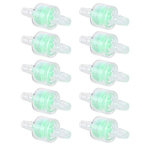 Filtro de tubo, 10 pcs ABS Verde Aquário Bomba de Água Tubo de Silicone Filtro de Tanques de Peixes