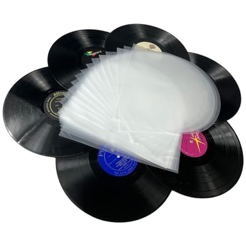 DAOOZHU Pochette Vinyle 33 Tours,50 pièces Pochette Vinyle Intérieures,Protection Vinyle 12″,Antistatique - Les Beatles, Paul McCartney, John Lennon, RIngo Starr, George Harrison DAOOZHU Pochette Vinyle 33 Tours,50 pièces Pochette Vinyle Intérieures,Protection Vinyle 12",Antistatique – Image 7