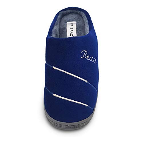 Image of VRITRAZ Women's Comfort Slip On Closed Toe Warm Winter with Cute Design print House Clog Indoor Slipper