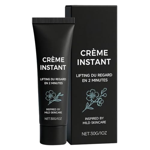 Crema Para El Contorno De Ojos,Solución Suavizante y No Grasa de 30 Gramos | Tratamiento Para El Área Ocular Que Mejora La Elasticidad | Para Maquillaje Mañana Viaje Acampada Hogar Madre Novia Hermana