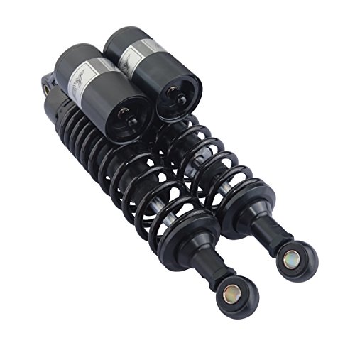 Exclusive Discount 70% Price Premium Universal Motorcycle Shock Absorber Rear Suspension Air 320mm 330mm 12.6 Black Pair
