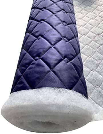 EU Fabrics - Quilted Waterproof Fabric - 23 Colours - 4oz - Outdoor Bedding - Jacket -Upholstery Fabric - Dress Clothing - Sold by The Meter. 150cm Wide (White)