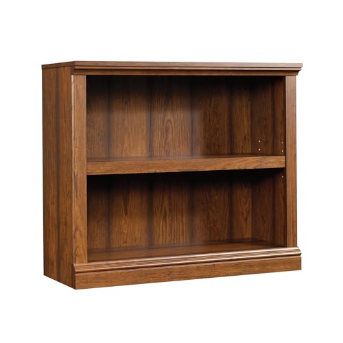 Sauder Miscellaneous Storage 2-Shelf Bookcase/ Book Shelf, Washington Cherry finish