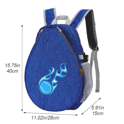 Sac à dos de badminton Sanfly anti-encombrement avec porte-raquette dos - 6