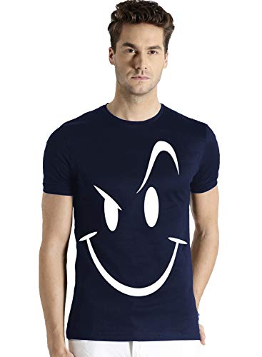 Image of ADRO Men's Solid Regular Fit T-Shirt