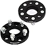 QUALINSIST Set of 2 Wheel Spacers 5x4.5 5x4.5 20mm 5LUG with 12x1.25 Studs 66.1mm hub bore Compatible with for FX35 2003-2012 for M56 2011-2013