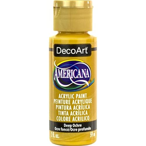 Image of Americana Acrylic Paint 2oz-Deep Ochre -DA-392