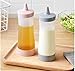 Biluer 3PCS Squeeze Bottle Botella de Salsa Dispensador de Botellas de Plástico Con 1PCS Embudos de Cocina And 5PCS Etiquetas de Tarro para Condimentos Salsa de Tomate Mostaza Mayonesa Imagen de Biluer 3PCS Squeeze Bottle Botella de Salsa Dispensador de Botellas de Plástico Con 1PCS Embudos de Cocina And 5PCS Etiquetas de Tarro para Condimentos Salsa de Tomate Mostaza Mayonesa