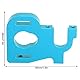 Motorhalterung, Verstellbare Aluminiumlegierung Langlebiger RC Motorhalterung Zubehör für W L Spielzeug 1/14 144001 RC Car(Blau) Automodell Spielzeug