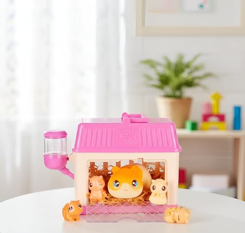 Little Live Pets Mama Surprise Minis Hamster, Care for Mama to Reveal 2-4 Mini Babies