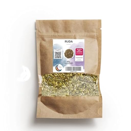 Ruda para Sahumerio, Limpieza de Energía Negativa, no Apto para Consumo (40 Gramos) | Ya disponible en tu tienda friki favorita! En mundofriki.es!