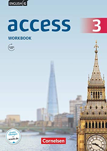 English G Access - Allgemeine Ausgabe / Band 3: 7. Schuljahr - Workbook mit Online Audio-Materialien English G Access - Allgemeine Ausgabe / Band 3: 7. Schuljahr - Workbook mit Online Audio-Materialien