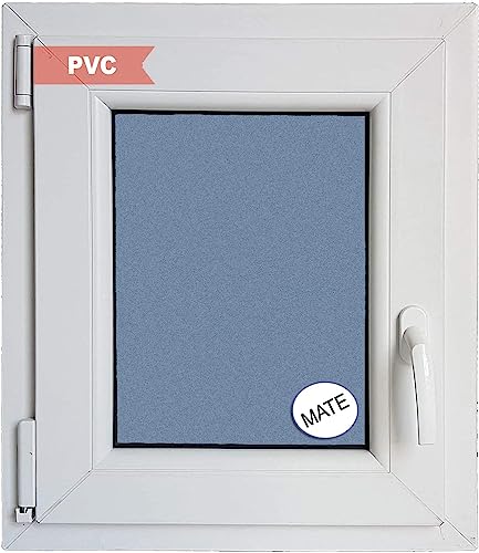 Ventanastock Ventana PVC Aluplast 500x600 Practicable Oscilobatiente Izquierda 1 hoja con vidrio Carglass (Climalit Mate)